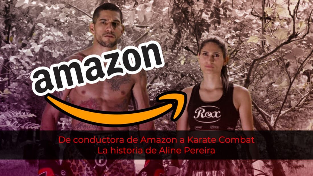 Aline Pereira y Alex Pereira antes de Karate Combat 52