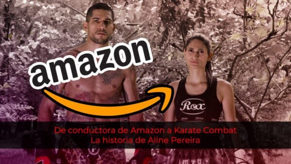 Aline Pereira y Alex Pereira antes de Karate Combat 52