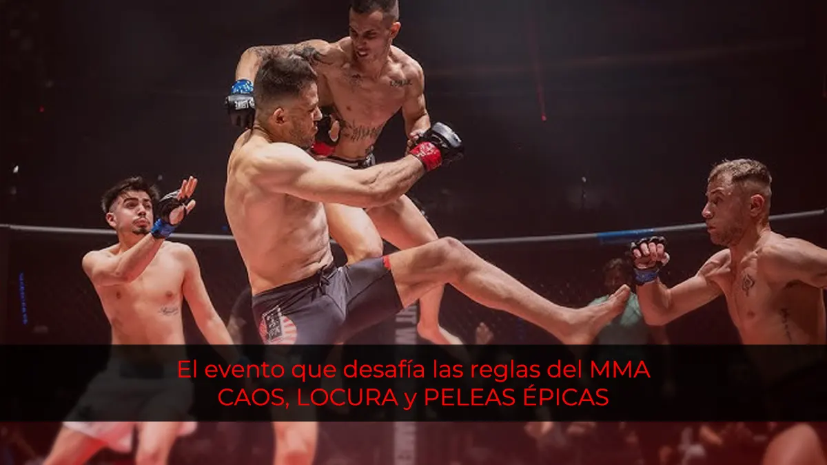 El evento que desafía las reglas del MMA: CAOS, LOCURA y PELEAS ÉPICAS