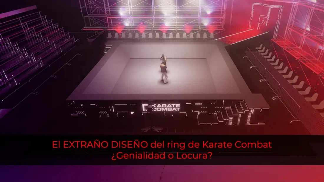 por qué el ring de Karate Combat tiene ese diseño