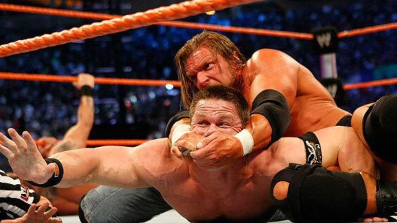 1. WrestleMania 24: Triple Threat contra Triple H y Randy Orton