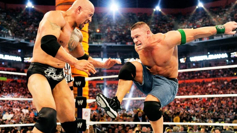 2. WrestleMania 28: “Once in a Lifetime” contra The Rock