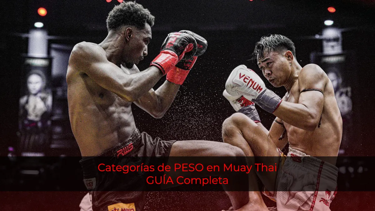 Categorías de PESO en Muay Thai: GUÍA Completa