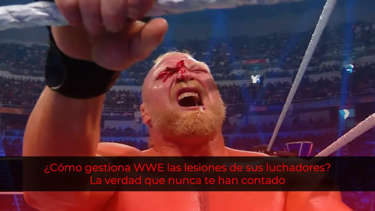 ¿Cómo gestiona WWE las lesiones de sus luchadores? La verdad que nunca te han contado