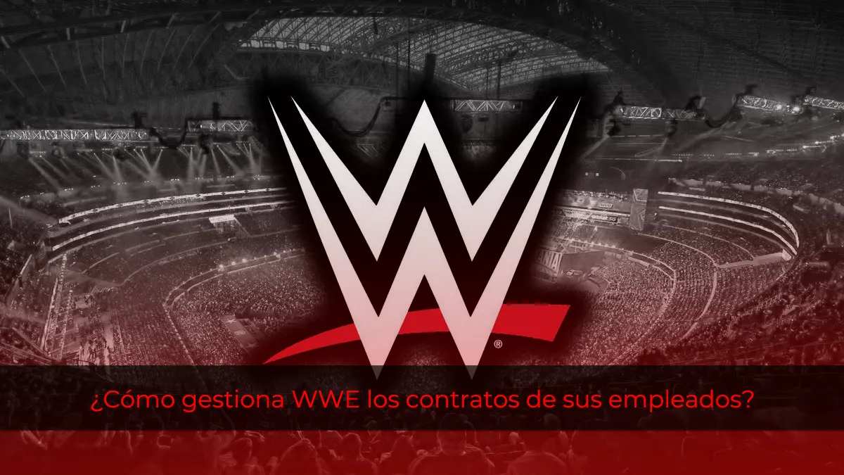 ¿Cómo gestiona WWE los contratos de sus empleados?