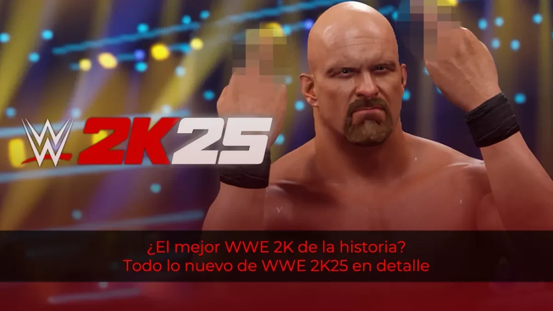 ¿El mejor WWE 2K de la historia? Todo lo nuevo de WWE 2K25 en detalle