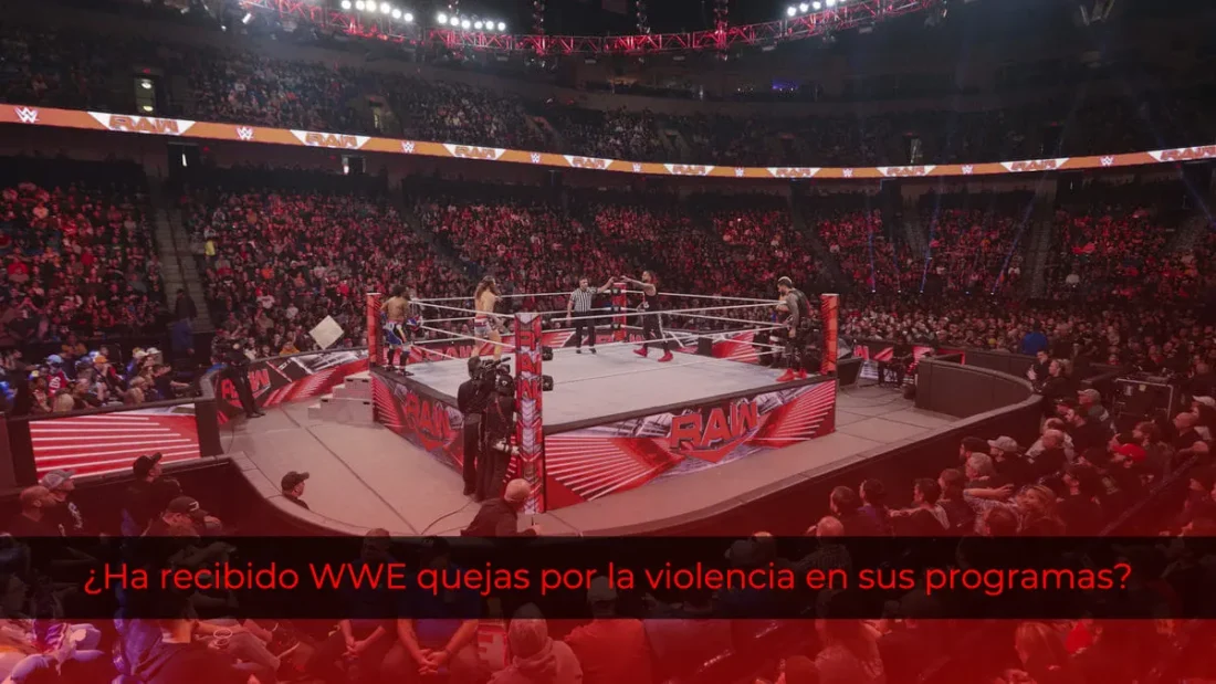 ¿Ha recibido WWE quejas por la violencia en sus programas?