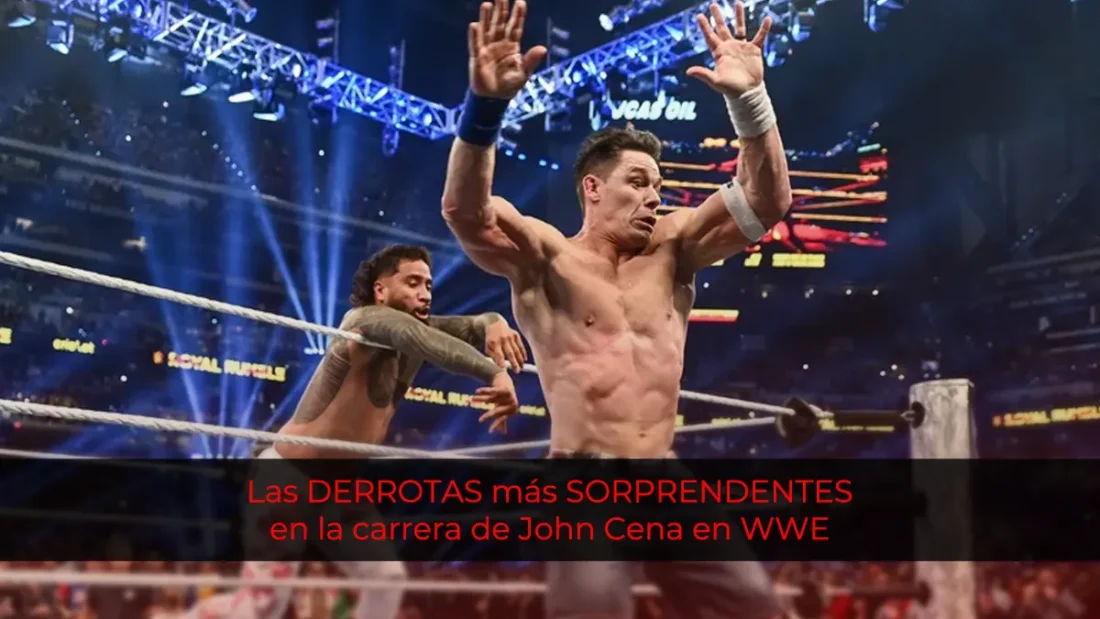 Las DERROTAS más SORPRENDENTES en la carrera de John Cena en WWE