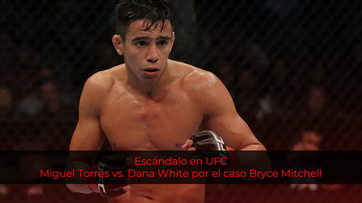 Miguel Torres vs. Dana White por el caso Bryce Mitchell en UFC