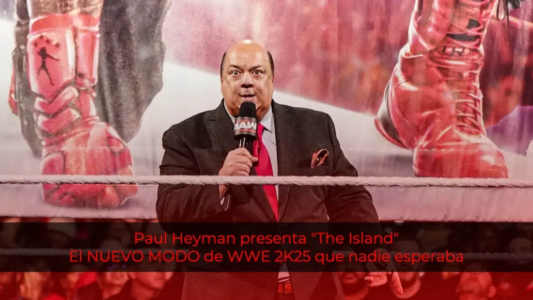 Paul Heyman presenta "The Island", el NUEVO MODO de WWE 2K25 que nadie esperaba