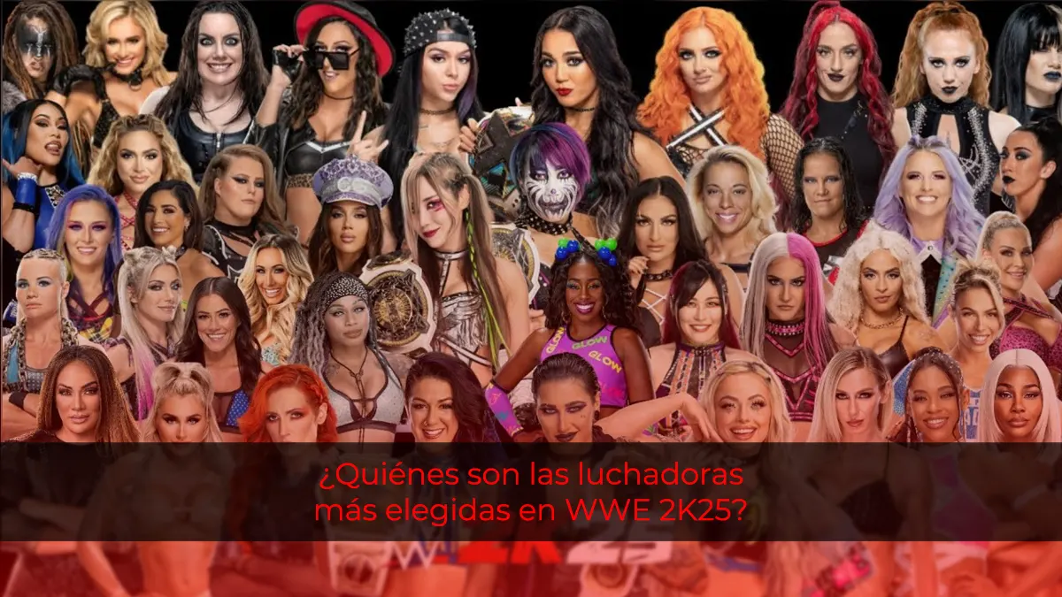 ¿Quiénes son las luchadoras más elegidas en WWE 2K25? El director Lynell Jinks lo revela